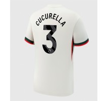 Chelsea Marc Cucurella #3 Koszulka Wyjazdowa 2025-26 Krótki Rękaw